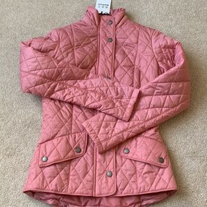 Spring!! NWT Barbour jacket dust rose size 2